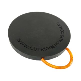 Outrigger Pads Round 400mm x 40mm